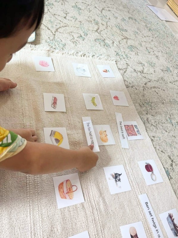 MLI kid with picture words MLI kid with picture words